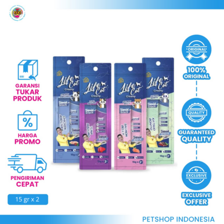 Life Cat Creamy – Snack Kucing Lezat, Bergizi, dan Disukai Semua Kucing