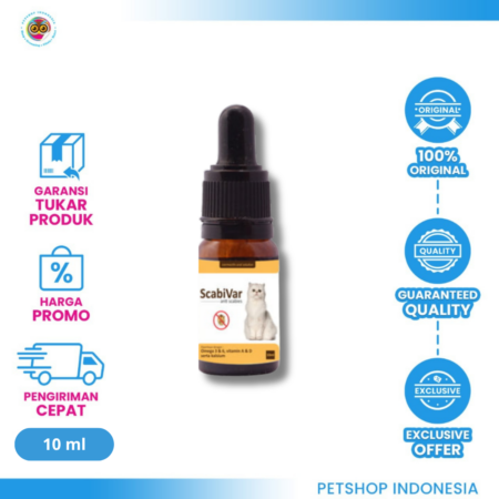 Scabivar - Obat Scabies Kucing