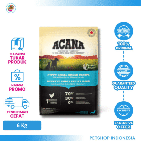 Acana Puppy Small Breed 6 Kg – Nutrisi Lengkap untuk Anak Anjing Ras Kecil