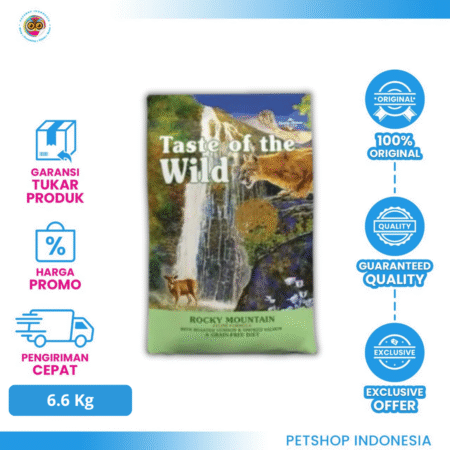 Cat Food Taste Of The Wild Rocky Mountain Venison & Salmon 6,6 Kg
