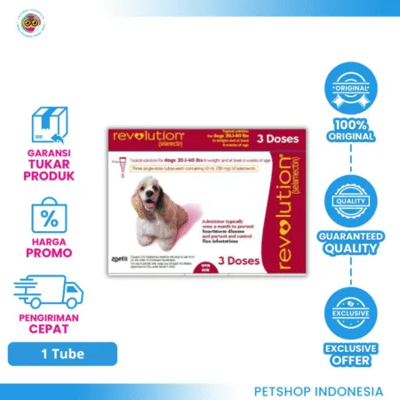 Revolution Red 120mg 12% 1.0ml – Obat Tetes Anti-Kutu