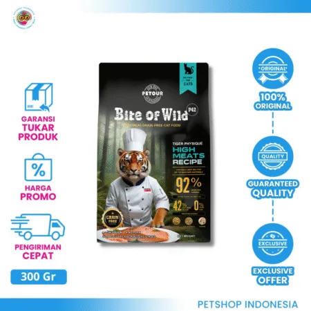 Bite of Wild Cat Food P42 makanan kucing premium untuk kitten dan dewasa