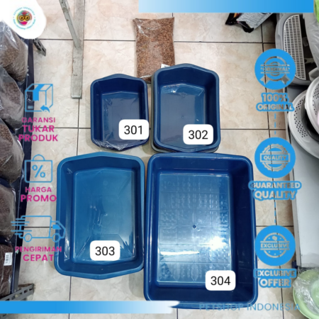Bak Pasir 304 _ Tempat Pasir Kucing _ Cat Litter Box