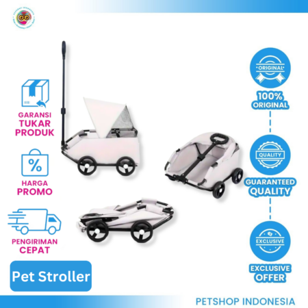 Hagen Logan Pet Stroller #249 - Kereta Dorong Hewan Kucing & Anjing