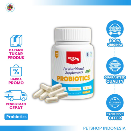 Mr.Vet Probiotic 40c - Suplemen Nutrisi Hewan Peliharaan