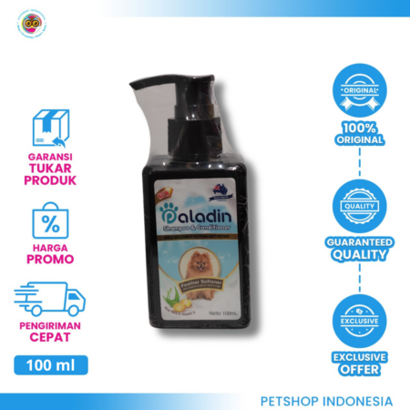 Paladin Dog Shampoo & Conditioner 100ml – Shampo Anjing Melembutkan & Merawat Bulu