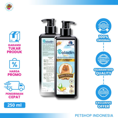 Paladin Dog Shampoo & Conditioner 250ml – Shampo Anjing Melembutkan & Merawat Bulu