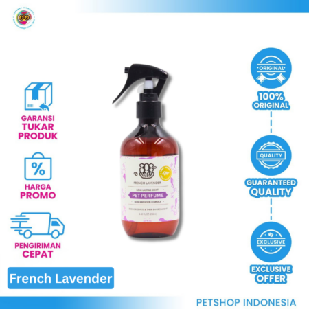 ORGO Pet Perfume 250ml French Lavendar - Parfum Hewan Wangi Tahan Lama