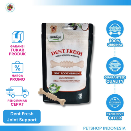 Dentalight Fresh 360 Toothbrush Jointsupp 150 gr– Snack Anjing Pembersih Gigi