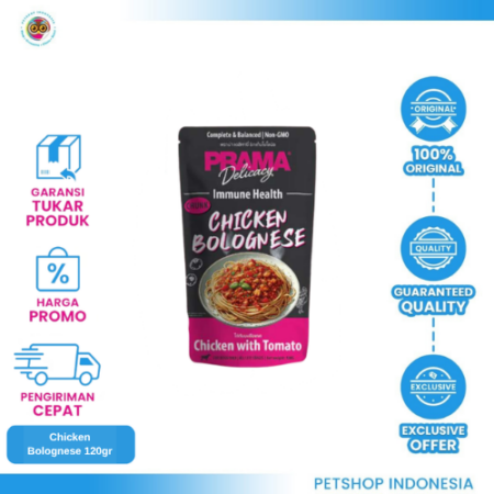 Prama Bolognese Pouch 120 gr - Snack Anjing