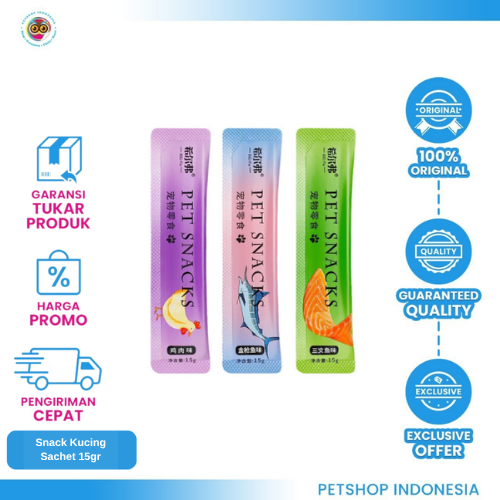 87 XiErFu Pet Snack Liquid 15gr Pcs – Camilan Kucing Lembut & Lezat