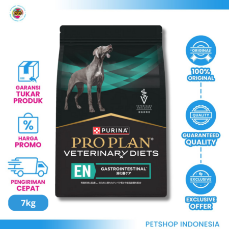 Pro Plan Vet Gastrointestinal Dog 7kg – Diet Terapeutik Anjing untuk Kesehatan Pencernaan