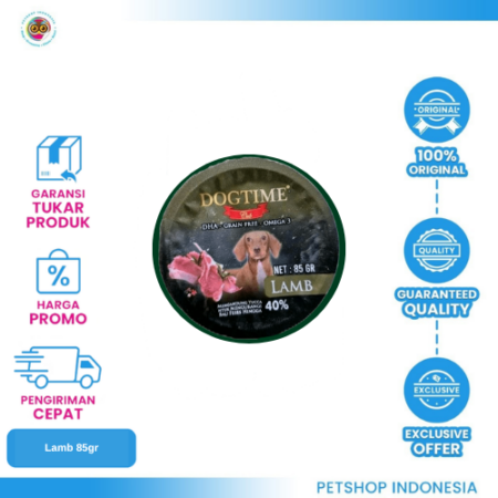 CICI Cub Lamb 85gr – Makanan Basah Anjing Dewasa Lezat & Bernutrisi