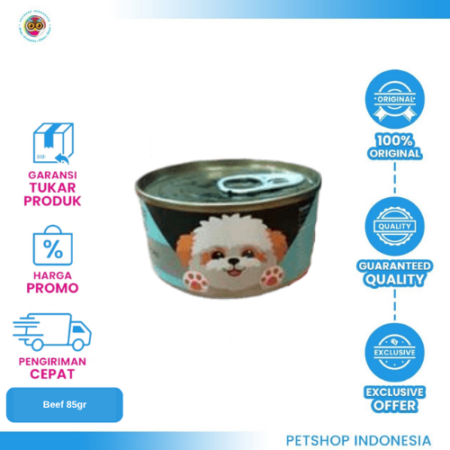 DIYOUKE CICI Dog Beef 85gr – Makanan Basah Anjing Lezat & Bernutrisi