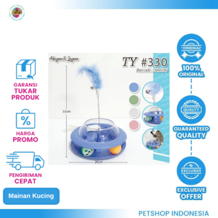 HAGEN & LOGAN INTERACT TOY FUR TY#330 – Mainan Hewan Peliharaan Interactive