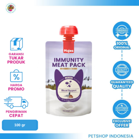 MAJES DF IMM Blood Support Squab & Foie Gras 100G – Wet Food Anjing Lezat & Bernutrisi