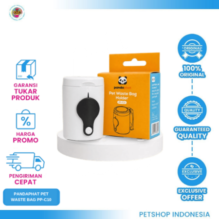 PANDAPHAT Pet Waste Bag Dispenser – Tempat Kantong Kotoran Hewan Praktis