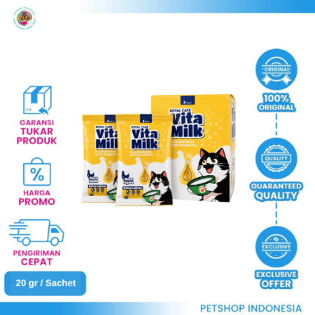 ROYAL CARE VITA MILK AYAM – Susu Kucing Rasa Ayam Bernutrisi