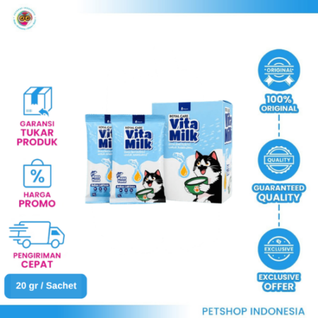 ROYAL CARE VITA MILK TUNA – Susu Kucing Rasa Tuna Bernutrisi