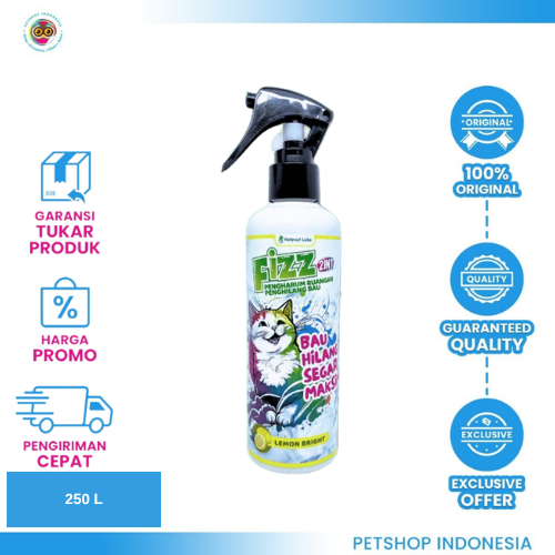 499 FIZZ Penghilang Bau 2in1 Lemon 250ml