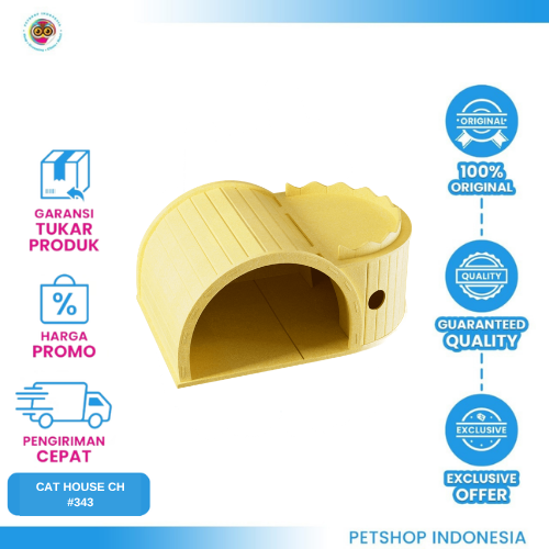 469 CAT HOUSE CH #343 – Rumah Kucing Nyaman untuk Istirahat dan Bersantai