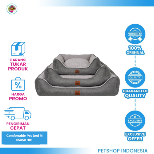 Yellow Typographic Media Company Logo - 2026-09-15T155847.339 Comfortable Pet Bed M 65X50 H01