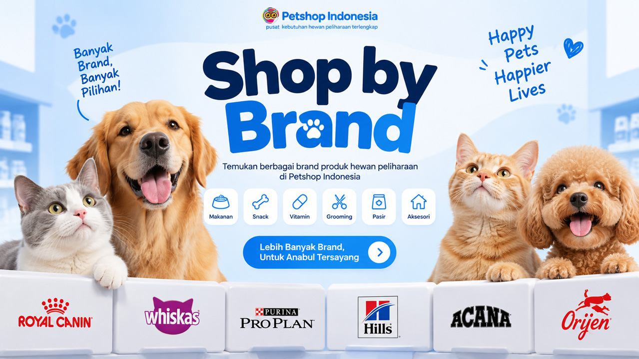 Shop by Brand Petshop Indonesia