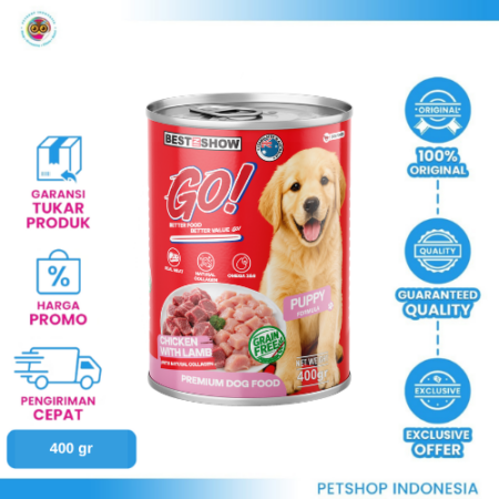 BIS GO Dog Chicken With Lamb Puppy 400gr
