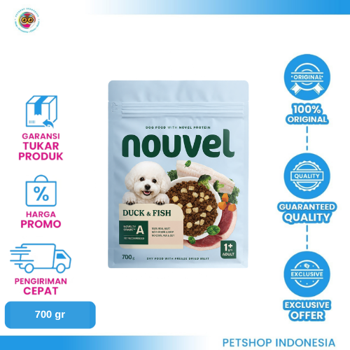 Yellow Typographic Media Company Logo - 2026-10-02T132250.201 Nouvel Dog Food Duck & Fish 700gr – Makanan Anjing Rasa Bebek dan Ikan untuk Kebutuhan Harian